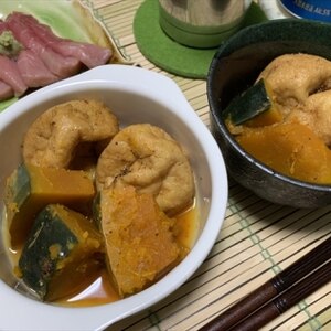 かぼちゃとがんも煮☆ 優しい味♪